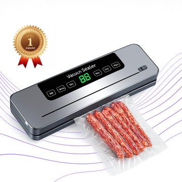 Electric Vacuum Sealer Food Storage Seal Touch Button Dry/Wet Built-in Cutter Kitchen Food Sealing Vacuum packaging machine